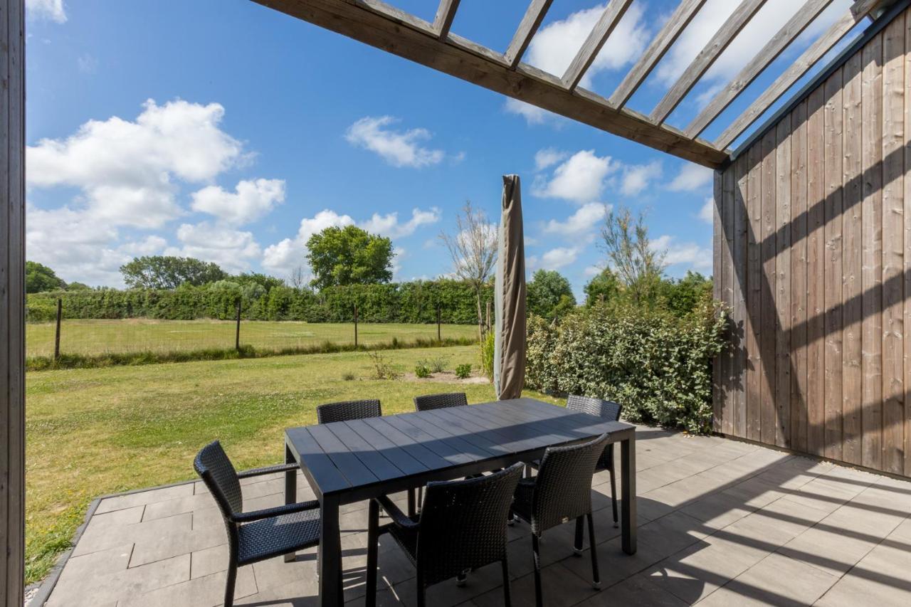 Welcome In - Vakantiehuis 6 En 12 Personen, Vroondijk In Vrouwenpolder Ngoại thất bức ảnh