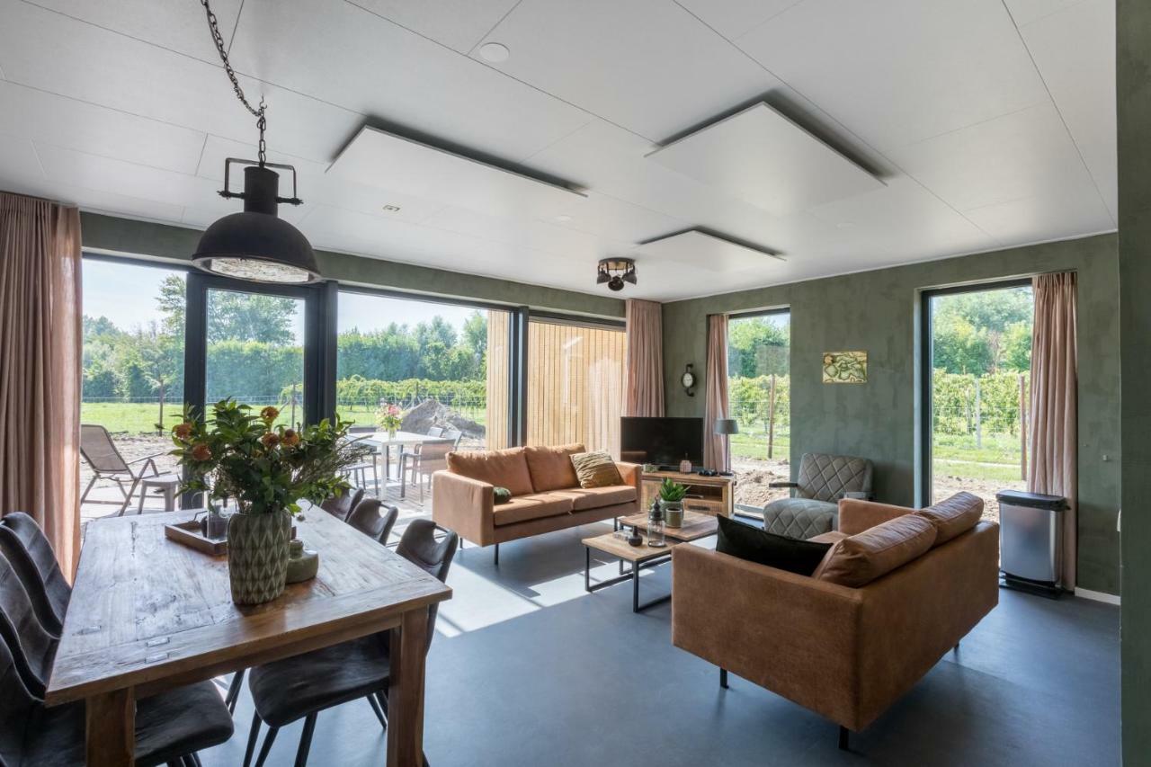 Welcome In - Vakantiehuis 6 En 12 Personen, Vroondijk In Vrouwenpolder Ngoại thất bức ảnh